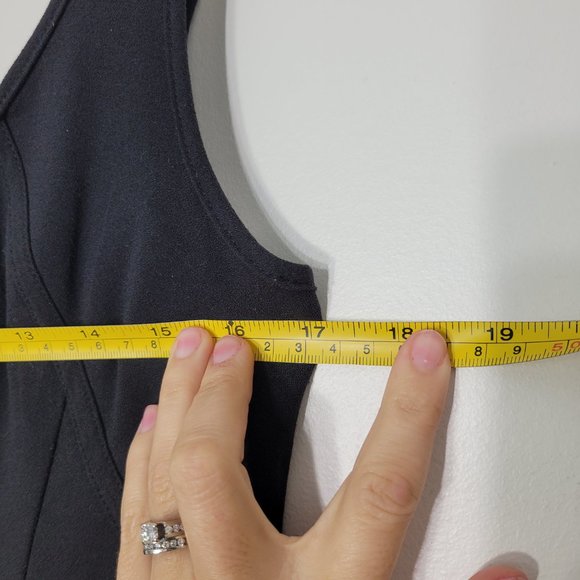 Dynamite Navy Tiered Mini Dress - Picture 11 of 12